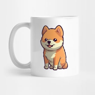 Cute Shiba Inu Dog - Anime Shirt Mug